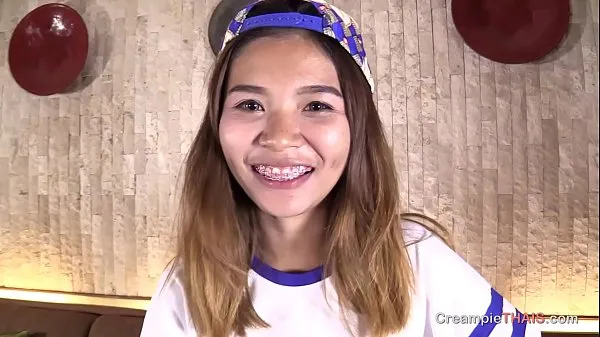 Big Thai teen smile with braces gets creampied new Videos