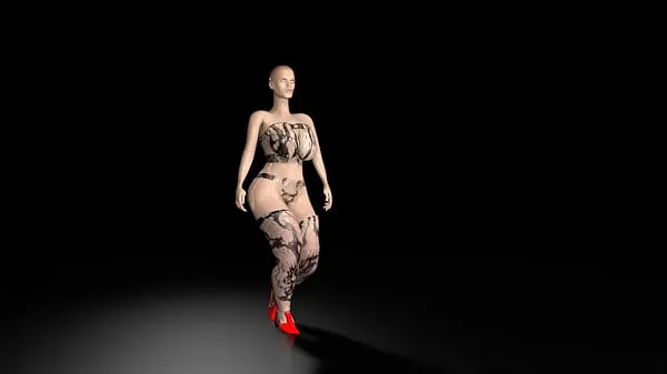 Grote Big Butt Booty 3D Models nieuwe video's