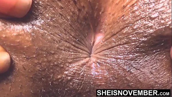 Nagy The Above Point Of View Of My Cute Brown Ass Hole Closeup In Slow Motion While Poking Out My Shaved Pussy Lips Fetish, Horny Blonde Black Whore Sheisnovember Laying Prone On Her Dark Sofa Completely Naked Exposing Her Young Hips on Msnovember új videók