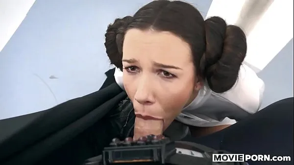 Grote STAR WARS - Anal Princess Leia nieuwe video's