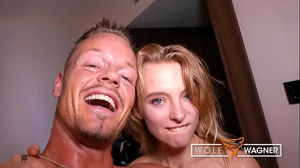 Sweet little ▼ LILY RAY ▼ bangs stranger in German hotelroom! ▁▃▅▆ WOLF WAGNER LOVE Video baharu besar