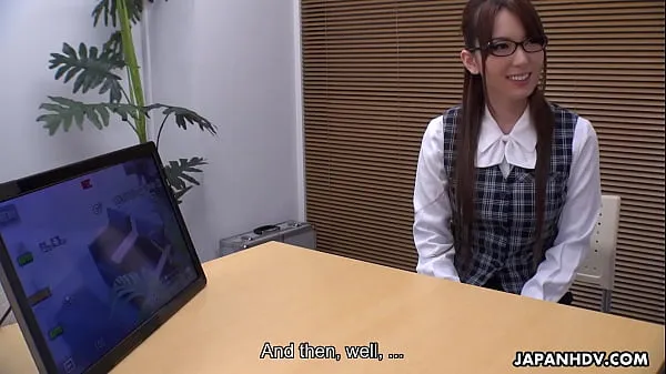 Japanese office lady, Yui Hatano is naughty, uncensored Video baharu besar