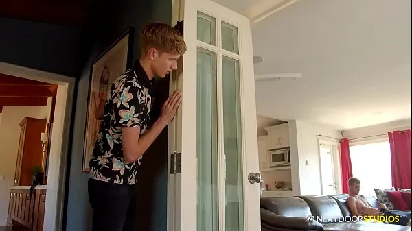 NextDoorTaboo - Ryan Jordan's Excited To Learn His Stepbrother's Gay Video baharu besar