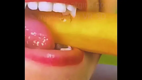 Chew and swallow Chewed And Swallowed Vore Food Chewing teeth Mouth carrot Bite Video baru yang besar