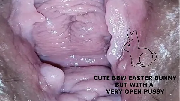 Cute bbw bunny, but with a very open pussy Video baharu besar
