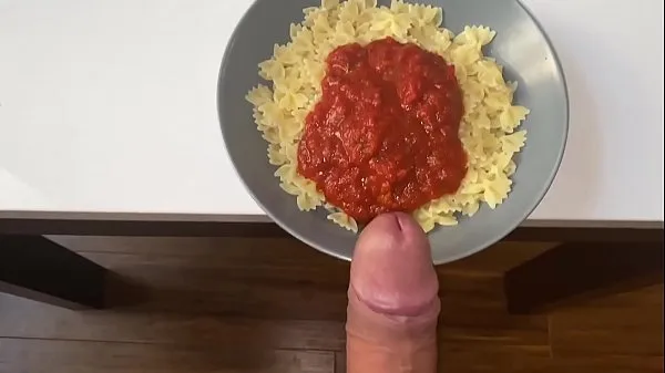 Grote I EAT MY MAN'S CUM PASTA AND I LOVE IT nieuwe video's