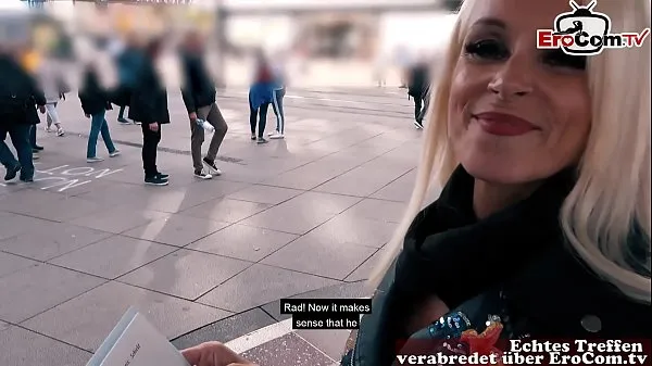 Veliki Skinny mature german woman public street flirt EroCom Date casting in berlin pickup novi videoposnetki