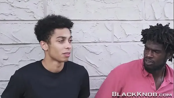 Big Gay teen rides black schlong new Videos