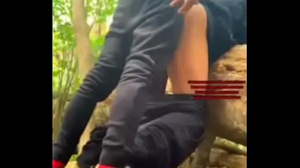 Raw fuck in the park and dripping creampie cum inside Video baharu besar
