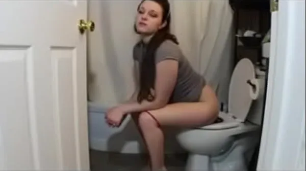 black hair girl pooping 2 Video baharu besar