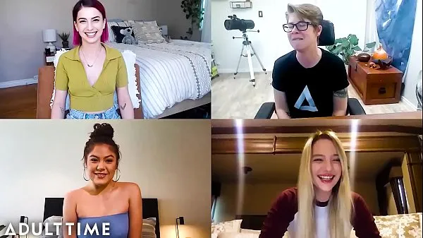 Büyük The Cast of Award Winning 'Teenage Lesbian' Reunites & Masturbates Together yeni Video
