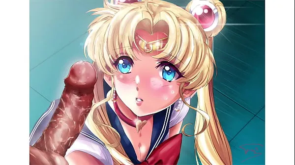 Grandes Hentai] Sailor Moon recibe una gran cantidad de semen en su cara vídeos nuevos