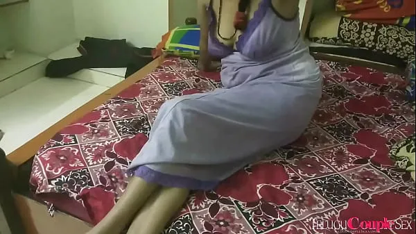 Big Telugu wife giving blowjob in sexy nighty new Videos