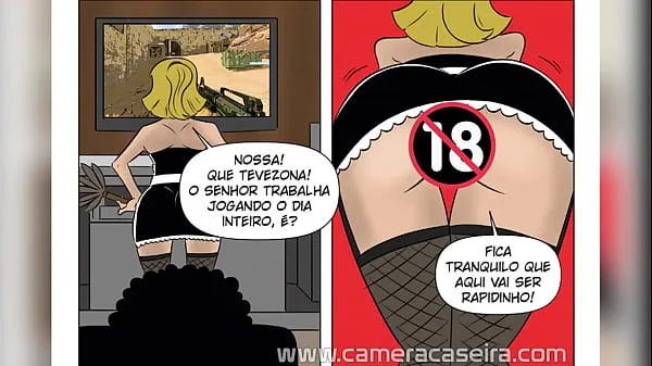 Comic Book Porn (Porn Comic) - A Cleaner's Beak - Sluts in the Favela - Home Camera Video baru yang besar