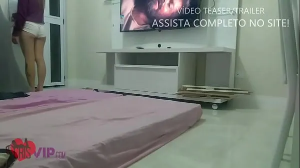 بڑے Casada safada recebendo entregador de pizza, primeiro vídeo de exibição com entregador نئے ویڈیوز