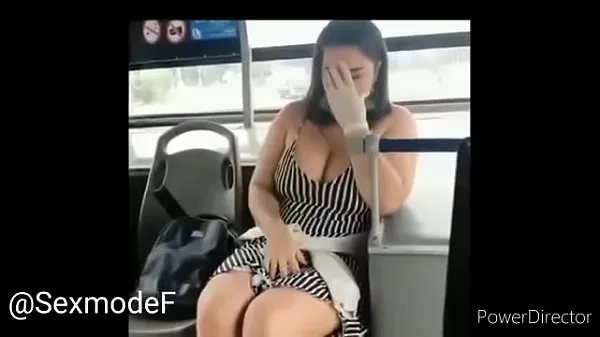Grandes Peituda no ônibus esguicho novos vídeos