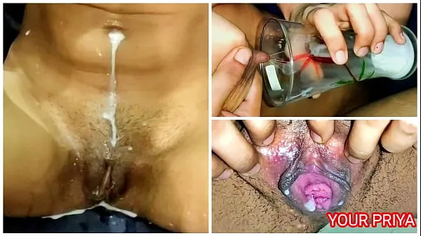 My wife showed her boyfriend on video call by taking out milk and water from pussy. YOUR PRIYA Video baharu besar