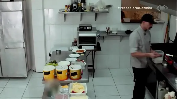 대규모 Pumped chef putting french to suck개의 새 동영상