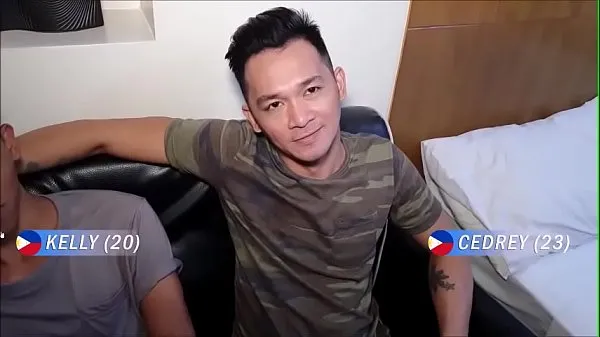 Grote Pinoy Porn Stars - Screen Test - Kelly & Cedrey nieuwe video's