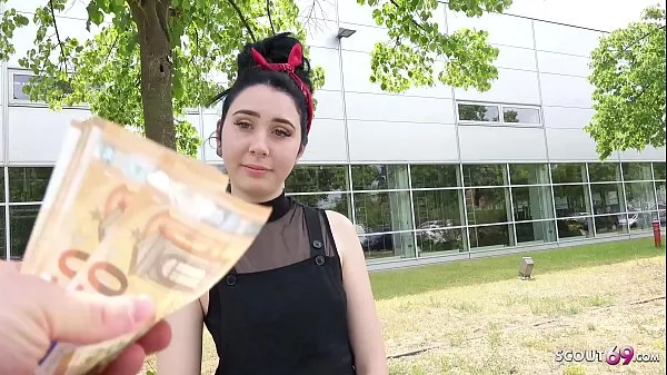 Duże GERMAN SCOUT - 18yo Candid Girl Joena Talk to Fuck in Berlin Hotel at Fake Model Job For Cash nowe filmy