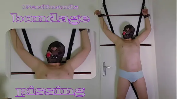 大Bondage peeing. (WhatsApp: 31 620217671) Dutch man tied up and to pee his underwear. From Netherland. Email: xaquarius19 .com新视频