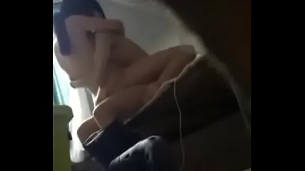 Big Chinese student couple was photographed secretly in the dormitory new Videos