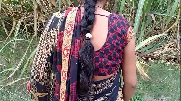 Grandes Desi Village vídeo de sexo ao ar livre com garota gostosa novos vídeos