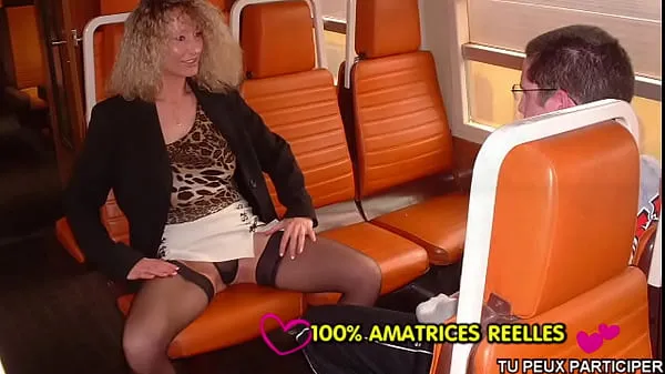 Büyük Virgin boy and horny mom in train yeni Video