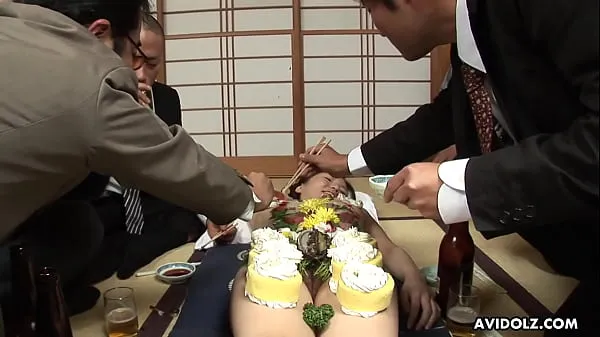 Veliki Japanese gal, Asuka Ayanami is a food plate, uncensored novi videoposnetki