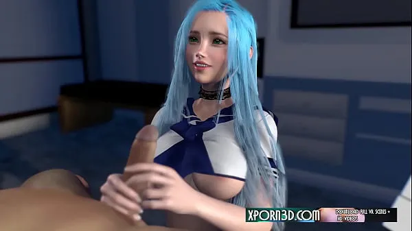 3D Porn Anime Hentai Sailor Handjob Video baharu besar