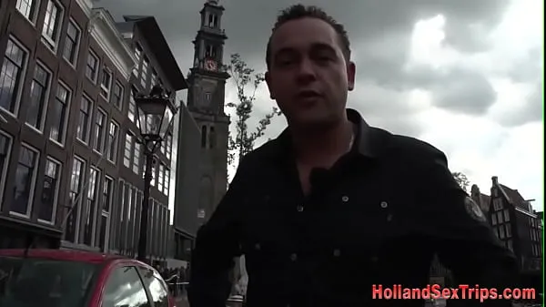 Amsterdam hooke sucking and riding Video baharu besar