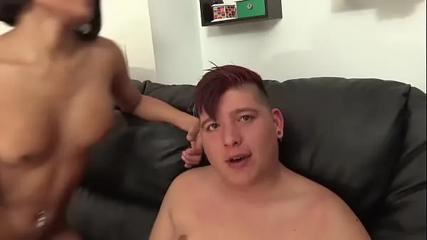 Big Isis the trans babe shows Jose what sex is really like new Videos