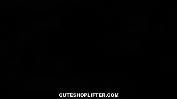 Veľké CuteShoplifter - Hot Skinny Tiny Teen Shoplifter Gianna Gem Fucked By Officer For No Real Cops nové videá