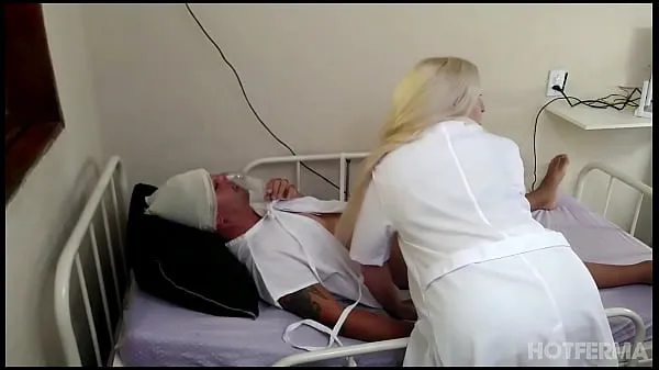 Duże Nurse fucks with a patient at the clinic hospital nowe filmy