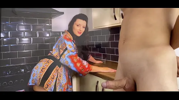 cumshot on kitchen milf hot Video baru yang besar