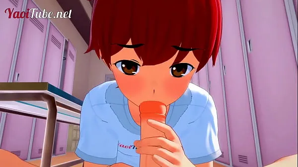 Duże Yaoi 3D - Naru x Shiro [Yaoiotube's Mascot] Handjob, blowjob & Anal nowe filmy