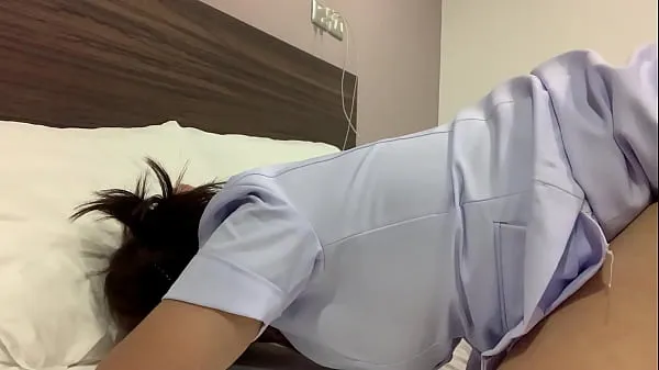 As soon as I get off work, I come and make arrangements with my husband. Fuckable nurse Video baharu besar