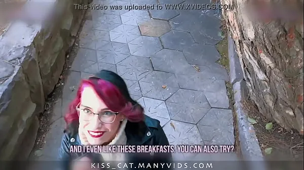 بڑے KISSCAT Love Breakfast with Sausage - Public Agent Pickup Russian Student for Outdoor Sex نئے ویڈیوز