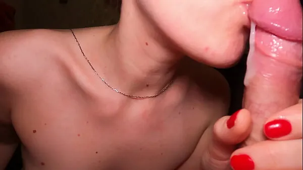hard blowjob and mouth full of sperm Video baharu besar