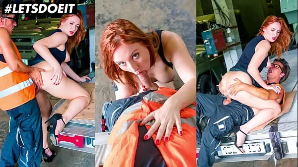 Grandi LETSDOEIT - Eva Berger e Conny Dachs - Russian Babe scopa con il camionista al suo servizio nuovi video