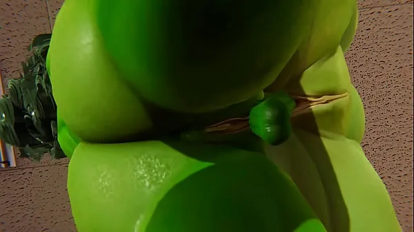 Store Futa - Fiona gets creampied by She Hulk (Shrek nye videoer