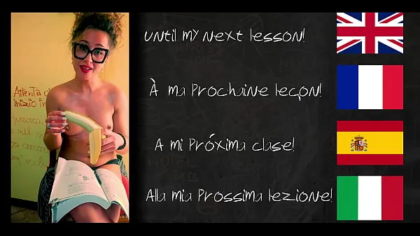 Grote Teacher JOI: Learning Languages With Xvideos - Class 1: Boobs nieuwe video's