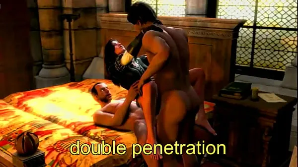 Veľké The Witcher 3 Porn Series nové videá