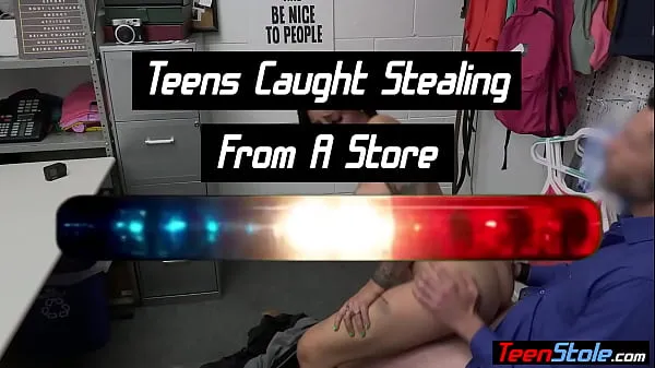 Big Busty inked teen shoplifter Anna Chambers seduced and fucked a LP officer new Videos