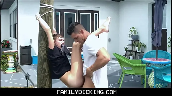 Büyük Young Blonde Boy Nephew Tied Up To Tree Fucked By Uncle Jax Thirio yeni Video