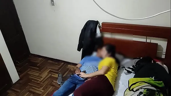 my WIFE'S FRIEND stays at home and I end up having SEX with her Video baru yang besar
