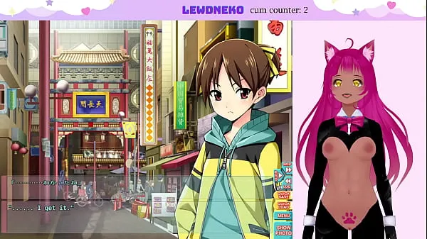 VTuber LewdNeko Plays Go Go Nippon and Masturbates Part 6 Video baru yang besar