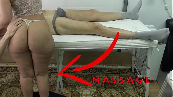 Maid Masseuse with Big Butt let me Lift her Dress & Fingered her Pussy While she Massaged my Dick مقاطع فيديو جديدة كبيرة