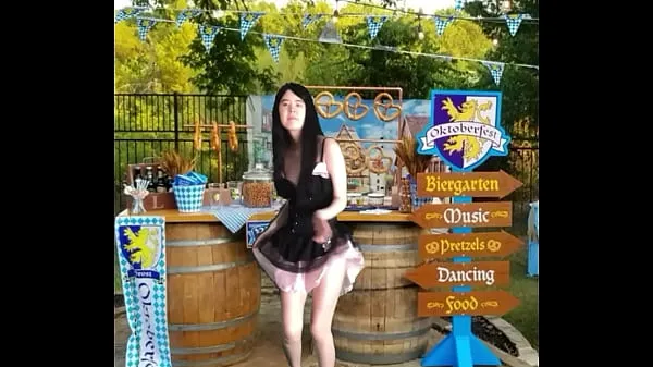 วิดีโอใหม่ยอดนิยม Bavarian Oktoberfest for sexy Chinese teen Alexandria Wu รายการ