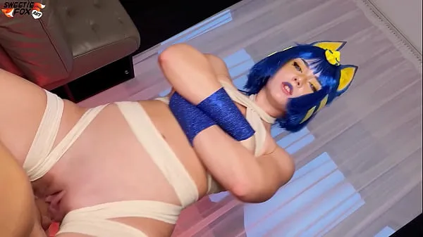 Cosplay Ankha meme 18 real porn version by SweetieFox Video baharu besar